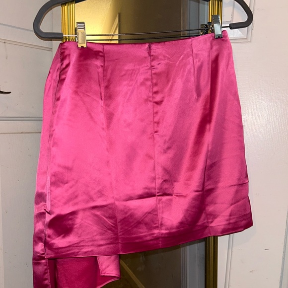 Pink Silk Skirt - Picture 4 of 4